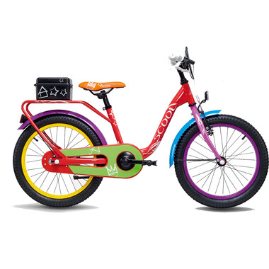 Bicicleta Niño S'COOL NIXE CHALK Acero 1V 18" Rojo 2020 0